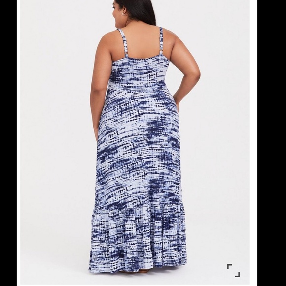 Super Soft Tiered Maxi Dress - Torrid - Picture 7 of 8